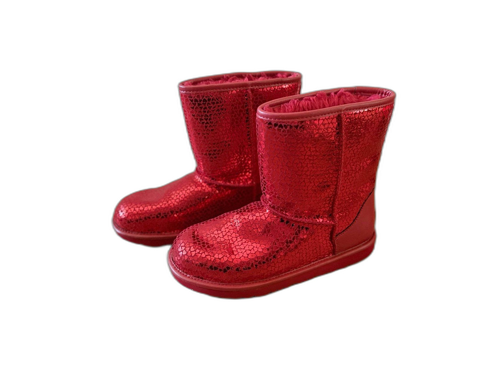 UGG Classic Mini II Hearts Boots Red